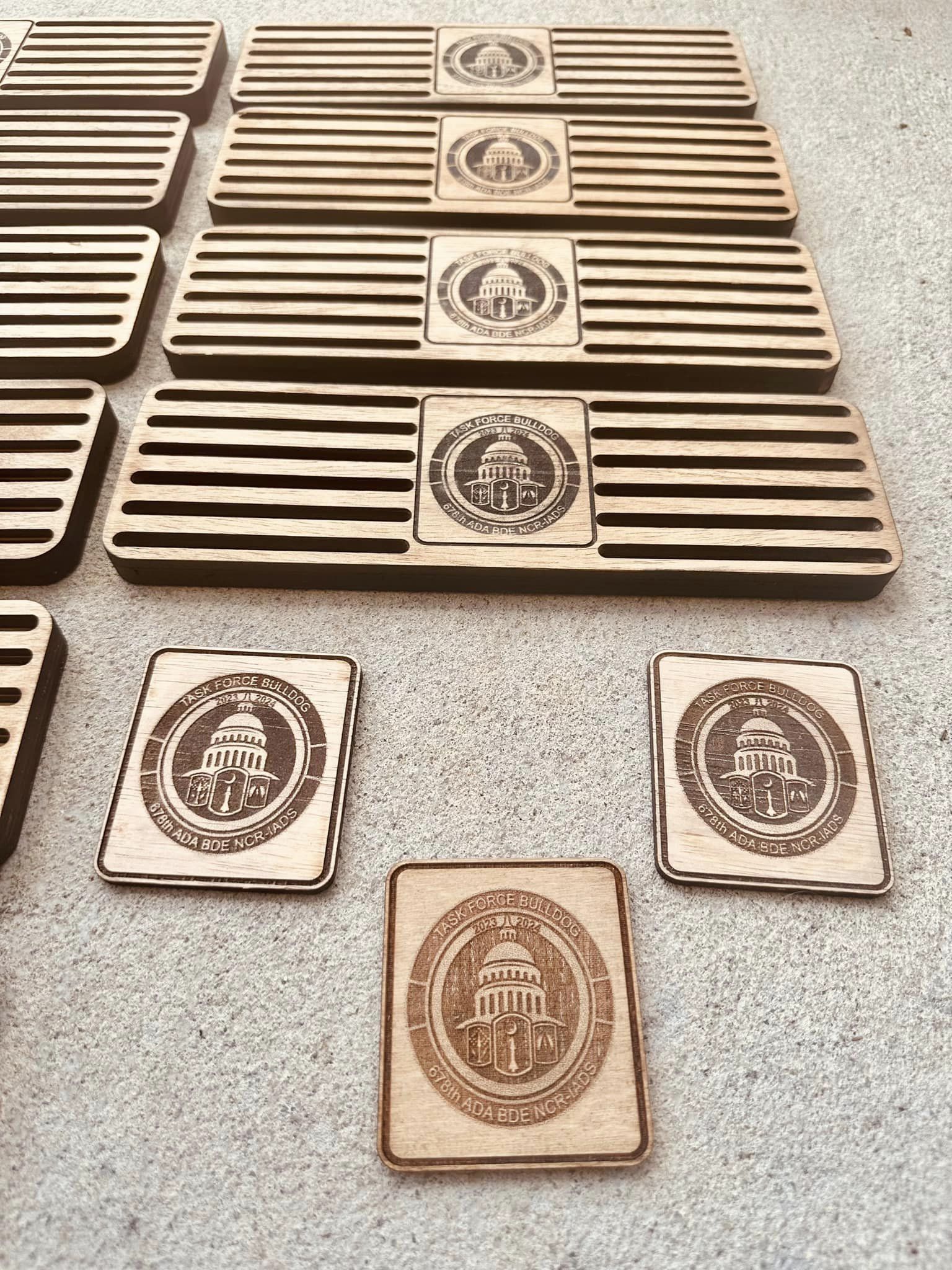 Stick Figure Collectible Challenge Coins