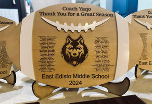 PERSONALIZED Coach Award