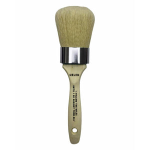 HELEN 1 1/2" Oval Long Clay and Chalk Artisan Paint Brush