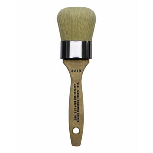 RUTH 1 1/2" Oval Short Clay and Chalk Artisan Paint Brush